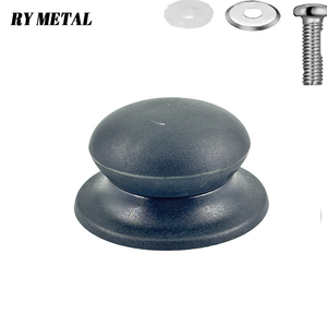 Dễ Dàng Grip Phổ Nồi Nắp Xử Lý Núm Pan Nắp Xử Lý Thay Thế Bakelite Núm Cho Crock Nồi Nồi - Product Image 3