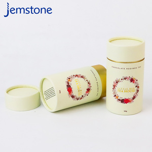 Caja de tubo de papel de regalo de embalaje redondo de lata de papel cilíndrico al por mayor de fábrica de estilo personalizado - Product Image 2