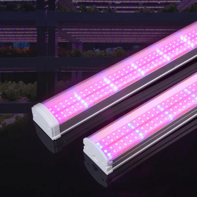 Nuovo tubo della lampada a chip a quattro file a spettro completo le migliori luci di coltivazione a led per piante mediche da interno coltivano la luce a led