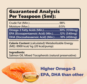 Рыбий жир из дикого аляскинского лосося OEM/ODM для собак и кошек, добавка с Омега-3, EPA и DHA для здоровья кожи, шерсти, суставов и сердца - Product Image 4