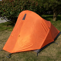Tente de montagne double couche pour l'extérieur, portable, à montage rapide, imperméable, professionnelle pour la randonnée, l'escalade et le camping
