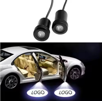 Projecteur laser haute définition personnalisable, accessoire LED, logo de bienvenue, projecteur de lumière de porte de voiture, accessoire de lumière de voiture unique