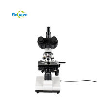 REHAZE XSP-100SM Trinocular Biological Microscope 1000X LED Compound Manual Focus IP55 Laboratory School