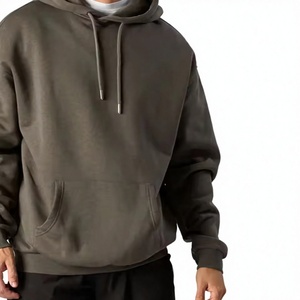 Manufacturer's High Quality 100% Cotton Solid Vintage Wash Hoodie <b>Thick</b> <b>Fleece</b> Winter Custom Unisex Distressed Acid Wash Front - Product Image 1