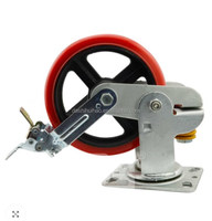 Vente d'usine Pivot absorbant les chocs à ressort robuste avec roue pivotante verrouillable
