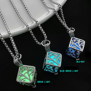 जीवन के पेड़ चमकदार लटकन बधाई पेड़ खोखले चमकदार पत्थर लटकन फैशन रचनात्मक गहने वर्ग चमकदार डार्क हार - Product Image 3