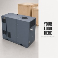 Compresseur d'air industriel Atlas Copco ZT 22 VSD à cabine fermée, compresseur emballé pour la vente en gros