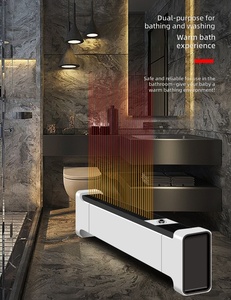 Radiateur Convecteur Électrique en Céramique Camel pour <span class=keywords><strong>Plinthe</strong></span> et Chauffage par le Sol, Mobile, 1500W-2000W, Couverture 21-30m², Nouveau Modèle - Product Image 6