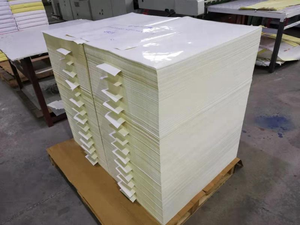 Papel de Arte Semibrillante de 80 g/m², Papel Glassine Amarillo de 70 g/m², Papel Autoadhesivo de Vinilo para Etiquetas Térmicas de Embalaje - Product Image 2