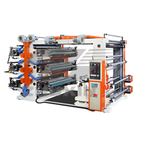 Mesin Cetak Flexographic Ci 6 Warna Bekas Printer Bopp Pe Plastik Film Kertas Flexo Printing Press Harga
