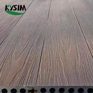 Không Thấm Nước 140*21Mm Rắn Wpc Sợi Xi Măng Ban Decking - Product Image 6