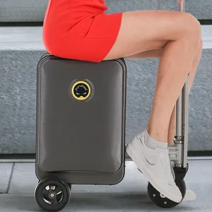 Airwheel социальных знаменитостей рекомендуется Смарт для верховой езды багаж ездить на скутере чемодан аэропорта Мода ручной клади