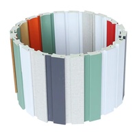 Approvisionnement d'usine en Chine produit de nouveau style panneau flexible en pvc gril rotatif panneau mural en wpc décoration intérieure panneaux en bois