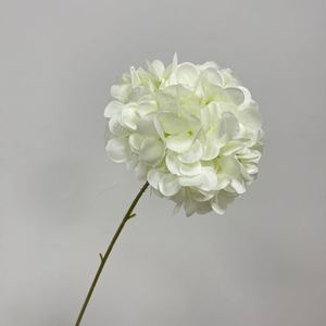 Nueva Hortensia Artificial de Alta Calidad, Color Crema Blanco, 18 cm, Ideal para Decoración de Bodas y Eventos - Product Image 3
