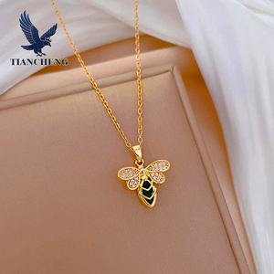 새로운 쥬얼리 여름 목걸이 2026 스타일 꿀벌 펜던트 목걸이 - Product Image 5