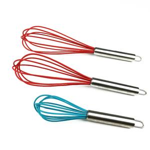 <span class=keywords><strong>Fouet</strong></span> à main en <span class=keywords><strong>Silicone</strong></span> raffiné, <span class=keywords><strong>fouet</strong></span> à œufs à main domestique batteur <span class=keywords><strong>Mini</strong></span> mélangeur pour fouetter <span class=keywords><strong>fouet</strong></span> à œufs en <span class=keywords><strong>Silicone</strong></span> - Product Image 2