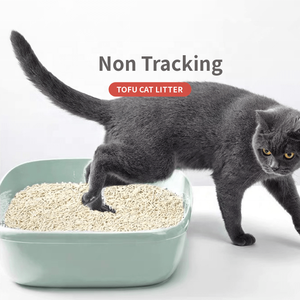 좋은 가격 먼지없는 고양이 쓰레기 개인 라벨 가티 당 추적 두부 레티에라 - Product Image 5