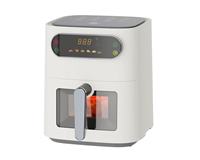 Grand four à friteuse électrique à écran tactile 6L avec prise US EU UK et fenêtre visible pour une cuisine saine