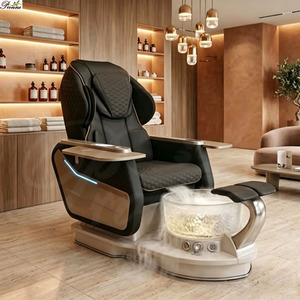 Nuova Poltrona Pedicure Elettrica Classica e Sexy per Salone, con Nebulizzatore e Massaggio - Product Image 1