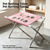 Nouveau hamac de toilettage manuel détachable anti-griffures et morsures pour animaux – Outil indispensable pour la coupe des ongles et le bain des petits chiens et chats