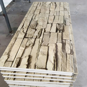 Лидер продаж, полиуретановая сэндвич-панель из пенополиуретана, внешняя декоративная сайдинг, кирпичная металлическая стеновая панель, сэндвич - Product Image 3