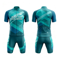 Conjunto de Jersey y Pantalones Cortos de Ciclismo Personalizados OEM, Uniforme de Ciclismo Transpirable de Secado Rápido para Entrenamiento en Equipo y Ciclismo en Grupo