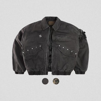 Blouson Bombardier Camouflage en Toile 100% Coton 400 g/m² de Haute Qualité pour Homme, Manteau d'Hiver Personnalisé avec Logo Métallique, Style Décontracté