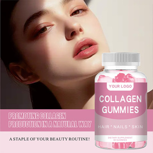 סוכריות גומי קולגן OEM/ODM עם ויטמין C, אבץ וביוטין, פפטידי קולגן שעברו הידרוליזה, 60 יחידות, לתמיכה באנרגיה למבוגרים - Product Image 5