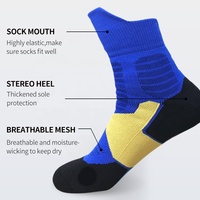Chaussettes professionnelles de cyclisme de sport de plein air pour enfants Basketball Football Soccer Running Trekking Socks EML8501