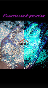 Neon UV Reactive Fluorescent Glitter Powder Bright Luminous Pigment Flakes For Resin Crafts Nail Art Holiday DIY Decoration - Product Image 2