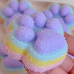 Jouet Squishy Patte de Chat en Silicone PU Ultra Doux pour la Relaxation Sensorielle des Adultes, Cadeau de Décompression à Remontée Lente avec Couleur Personnalisable - Product Image 3