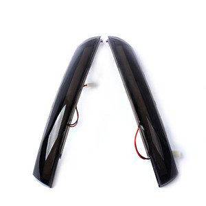 Luz LED Dinámica Negra para Espejo Retrovisor de Coche Autodragons, Luz Secuencial de Señal de Giro para Touareg 7L 2007-2010 - Product Image 2
