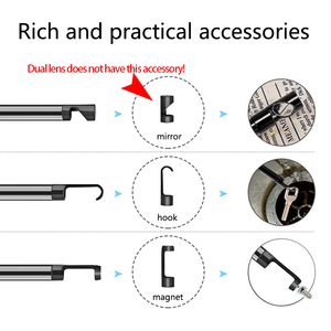 4.3inch màn hình cứng nhắc cống borescope Video di động phạm vi xây dựng kiểm tra công nghiệp ô tô ống HD nội soi Hệ thống camera - Product Image 4