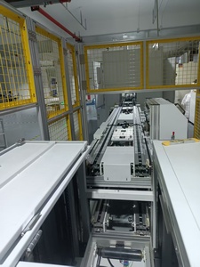 Fabricante-Suministro de cadena de doble velocidad Línea de montaje Transportador de productos electrónicos con correa de goma - Product Image 3