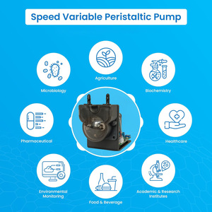 Bomba Peristáltica JZ15A-BS300B con Velocidad Ajustable, Motor DC, Bomba Dosificadora Rotativa, Control Eléctrico Totalmente Automático para Agua - Product Image 5