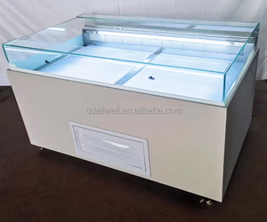 Réfrigérateur de boulangerie commercial, vitrine à gâteaux, comptoir de présentation de desserts, réfrigérateur pour fournitures de boulangerie avec éclairage LED - Product Image 6