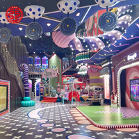 Aire de jeux intérieure amusante pour enfants, maisons de jeux commerciales pour enfants, divertissement pour enfants, équipement d'aire de jeux intérieure pour enfants, château espiègle, fort