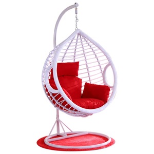 Sillas Colgantes para Exteriores, Sillas de Jardín, Patio, Metal, Personalizadas, Impermeables, Poliéster, Muebles de Exterior Modernos y de Ocio - Product Image 1