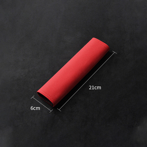 Coussin ergonomique en daim pour ceinture de sécurité, soulagement des épaules pour les longues distances, compatible avec Mercedes Benz Audi <span class=keywords><strong>Ford</strong></span> - Product Image 6