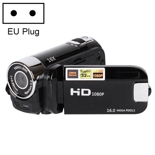 Hot Popular Portable HD Mini DV Camera with Million Pixel Digital Zoom CMOS Imaging Sensor for Home & Travel Video Shooting