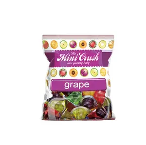 MINICRUSH Bag Packed Halal gummy candy Pudding Cup/fruit Jelly Cup