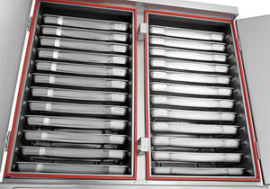 Vaporizzatore commerciale elettrico professionale Swenza 48 vassoi con facile pulizia - Product Image 3