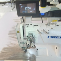 Machine à coudre informatisée modèle amélioré, machine à coudre intelligente IA, machine à coudre industrielle trois-en-un pour perruques RN-8842JF