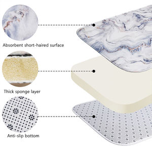 Cortina de Baño con Diseño Navideño, Alfombra Antideslizante para Inodoro, Cortina de <span class=keywords><strong>Ducha</strong></span> Impermeable - Product Image 2