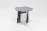 Table de designer tendance en argent