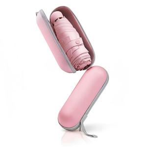 Sombrilla de Bolsillo Mini Moderna, Manual, Ligera, de Aleación de Aluminio, con Protección Solar UV, Portátil, de Viaje, Compacta y Plegable - Product Image 1