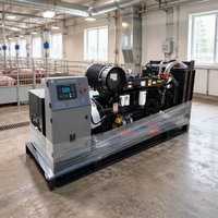 Générateur diesel Weichai 250 kVA super silencieux de type ouvert, certifié CE ISO, 50 Hz ATS |   Groupe électrogène diesel à vendre, prix d'usine