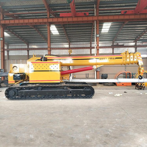 Grúa Araña de 3 Toneladas Montada sobre Orugas, con Motor Diésel, Compacta y Plegable, para Uso en Logística de Almacenes - Product Image 3