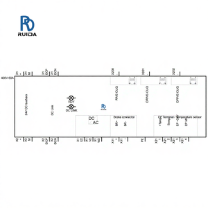 Module moteur unique SINAMICS S120 6SL3120-1TE26-0AA3, servomoteur, contrôleur PLC, Profibus 24V pour la programmation PLC industrielle - Product Image 2
