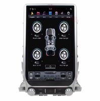 Autoradio 16 pouces, vidéo de voiture, autoradio pour Toyota Land Cruiser 2016-2018, commande centrale du véhicule, lecteur DVD de voiture, GPS, navigation